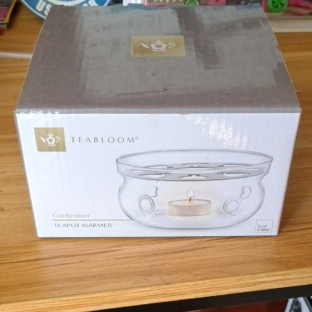 Teabloom Glass Teapot Warmer